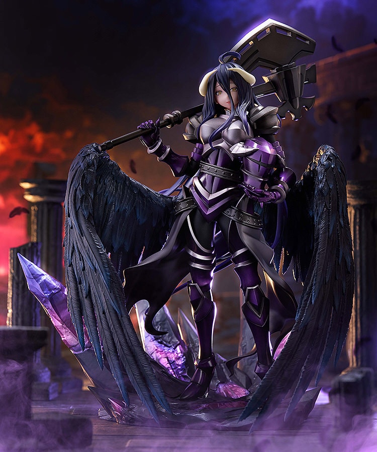 Overlord Albedo: Hermes Trismegistus Version Collectible Figure  (Prototype Shown) View 1
