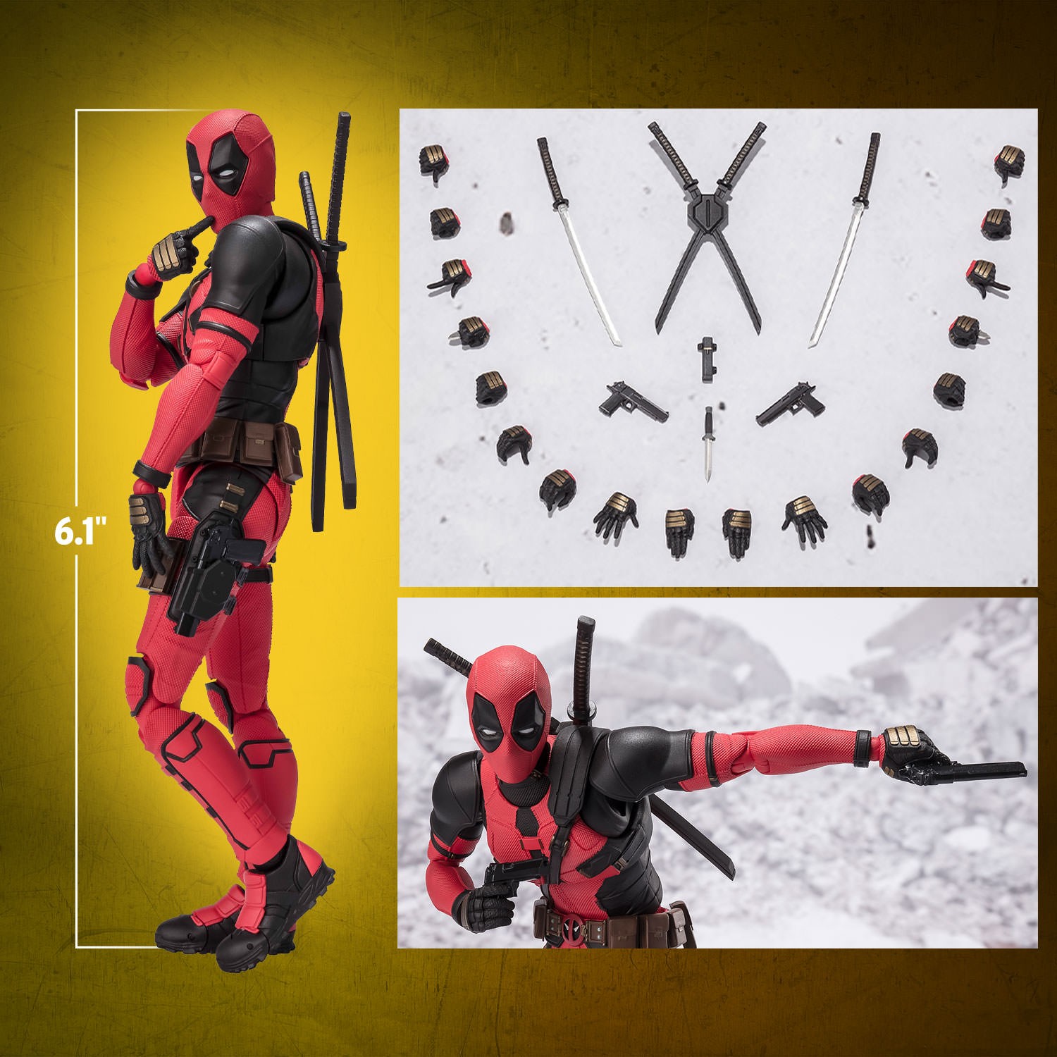 Marvel Deadpool Collectible Figure  (Prototype Shown) View 2