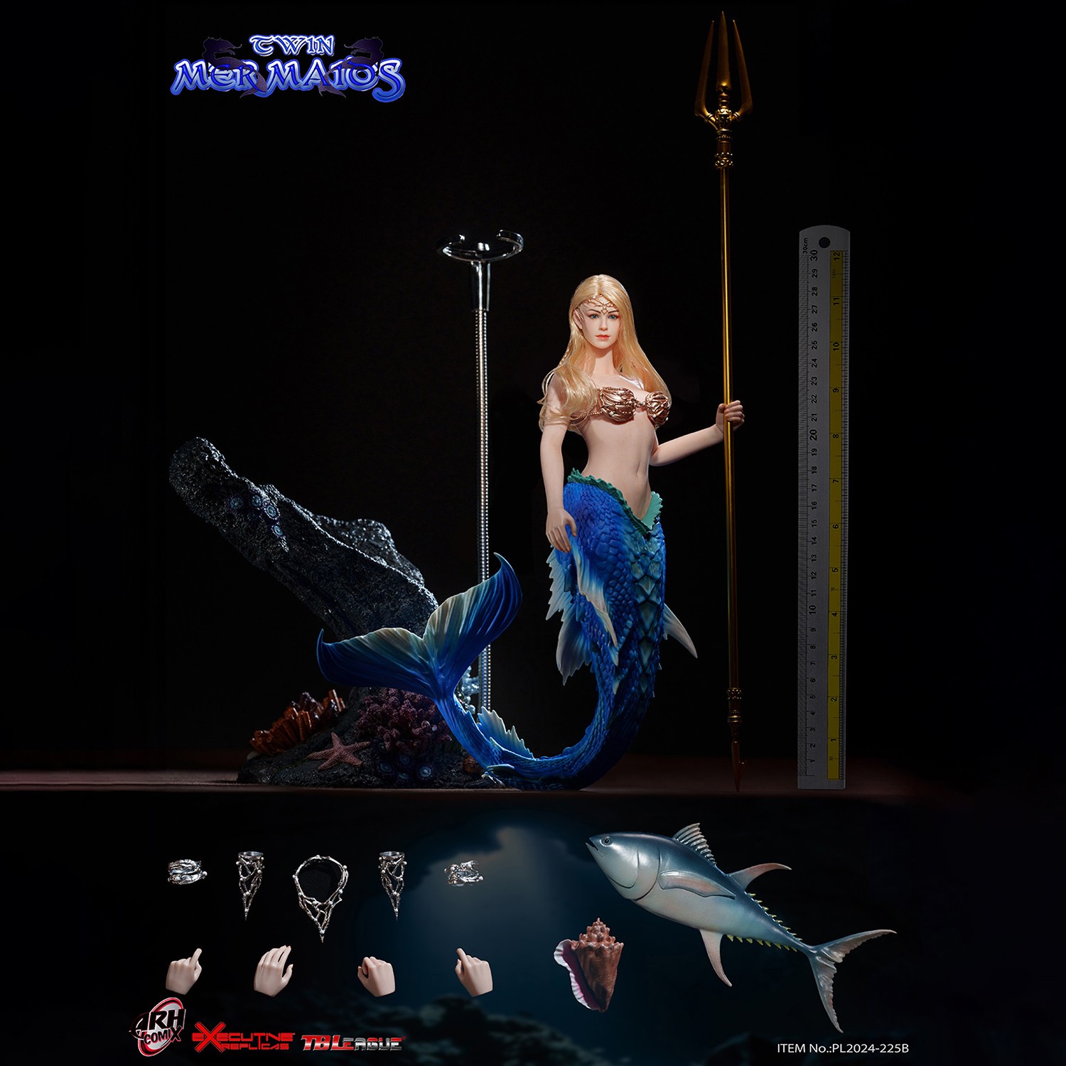 数量は多 by Figure Scale Sixth Sharleze Mermaid TBLeague Sideshow | クールガール