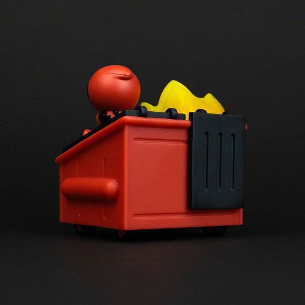 Marvel Deadpool Dumpster Fire Vinyl Collectible  (Prototype Shown) View 7