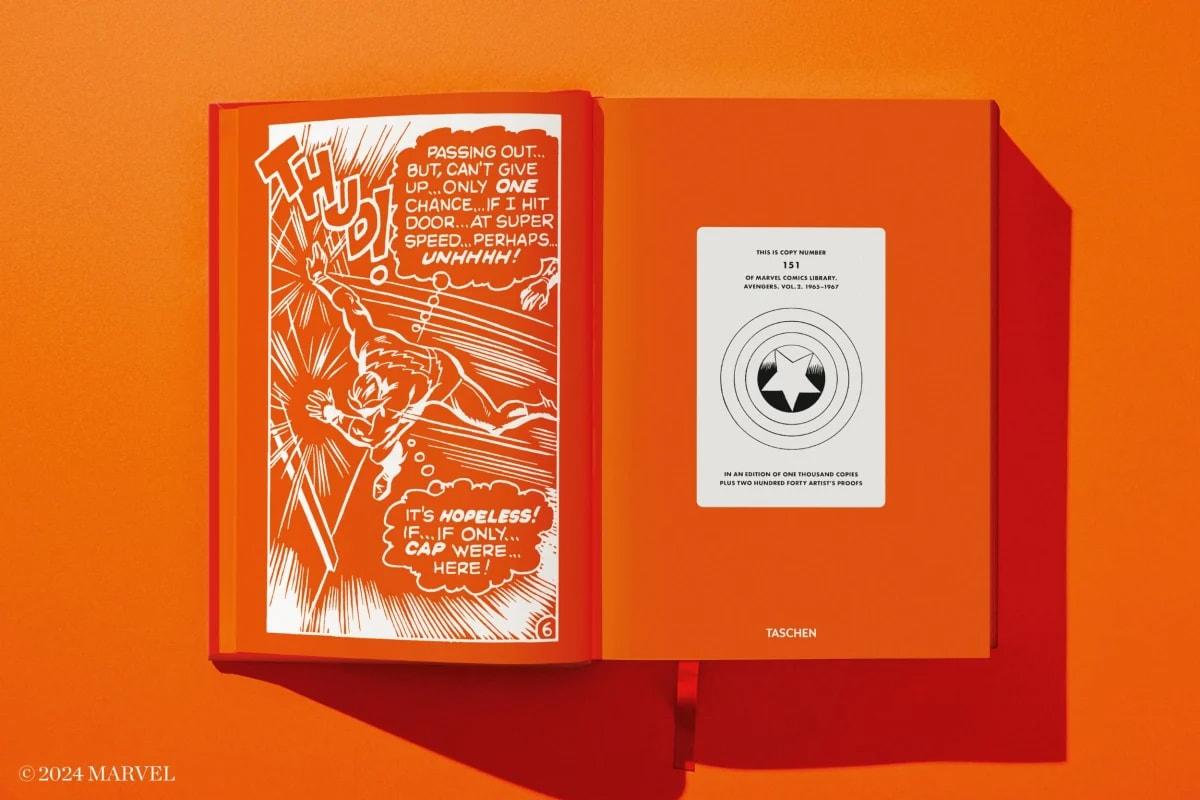 Marvel Marvel Comics Library. Avengers. Vol. 2. 1965-1967 (Standard Edition) Book  (Prototype Shown) View 12