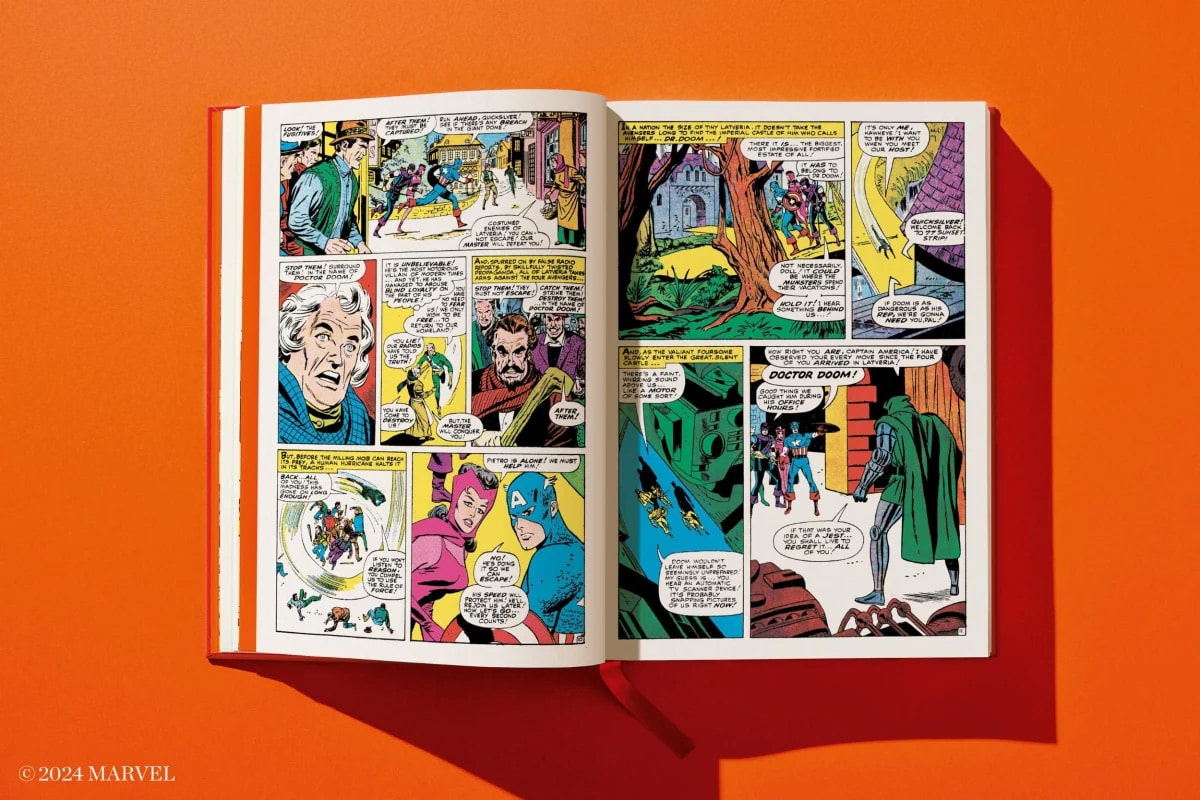 Marvel Marvel Comics Library. Avengers. Vol. 2. 1965-1967 (Standard Edition) Book  (Prototype Shown) View 18