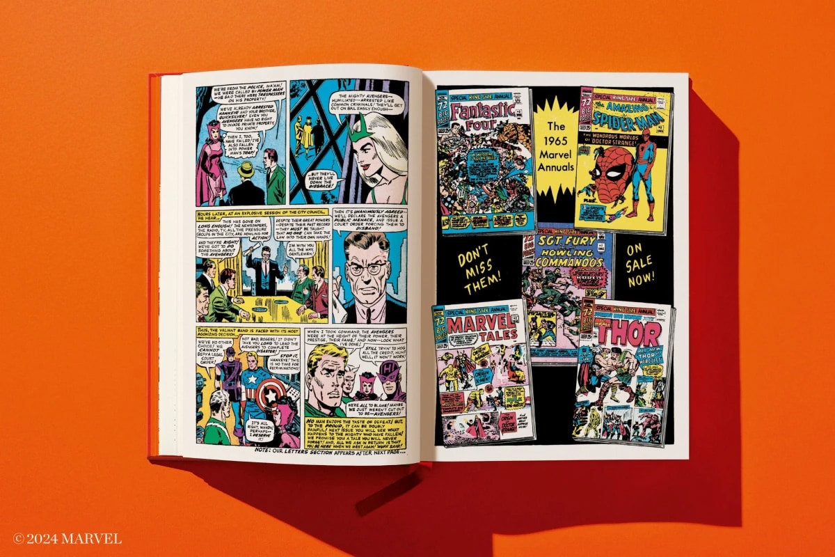 Marvel Marvel Comics Library. Avengers. Vol. 2. 1965-1967 (Collector's Edition) Book  (Prototype Shown) View 7