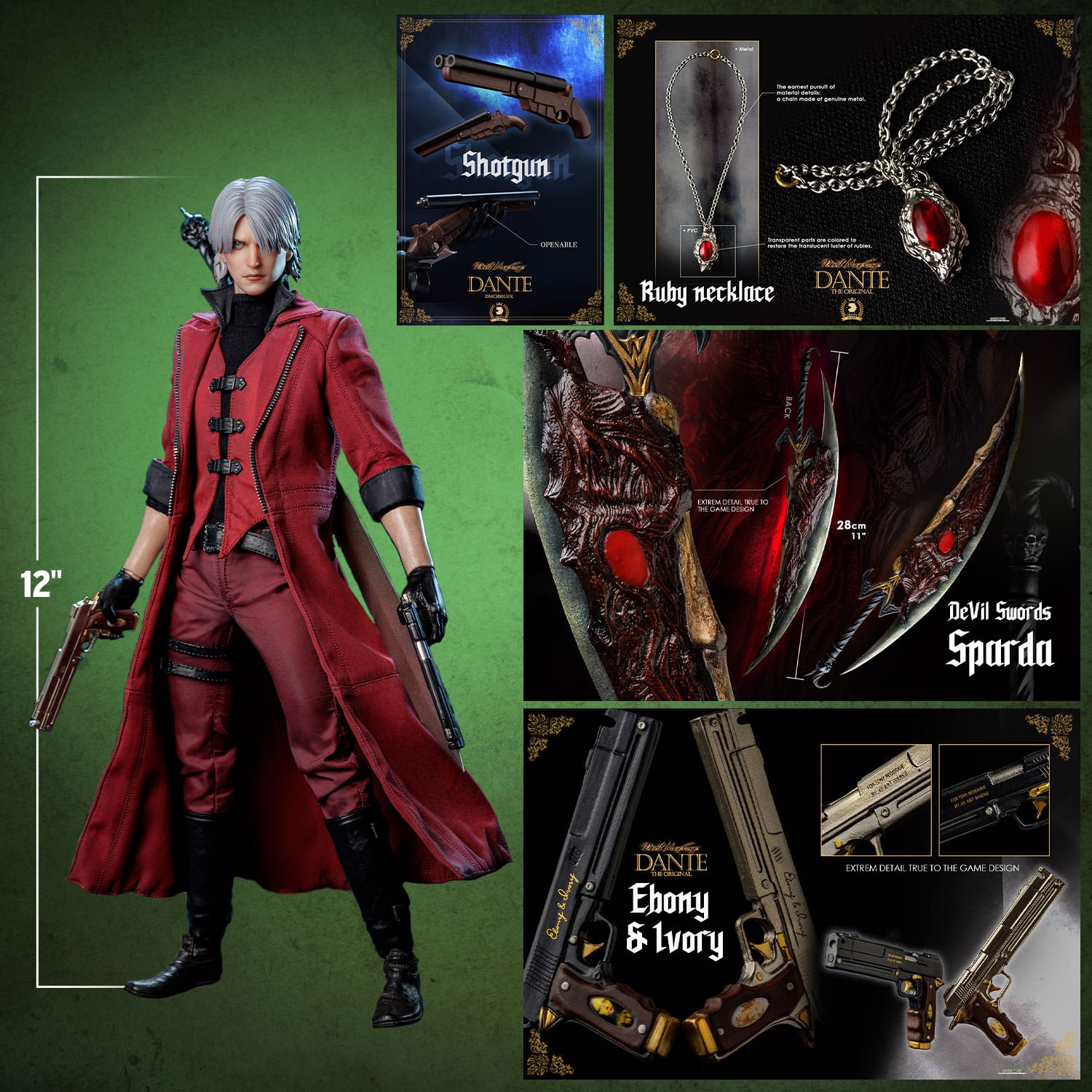 アスモストイズ ダンテ LUXURY EDITION デビルメイクライ5 DANTE (DMC V) LUXURY EDITION – Asmus Collectibles