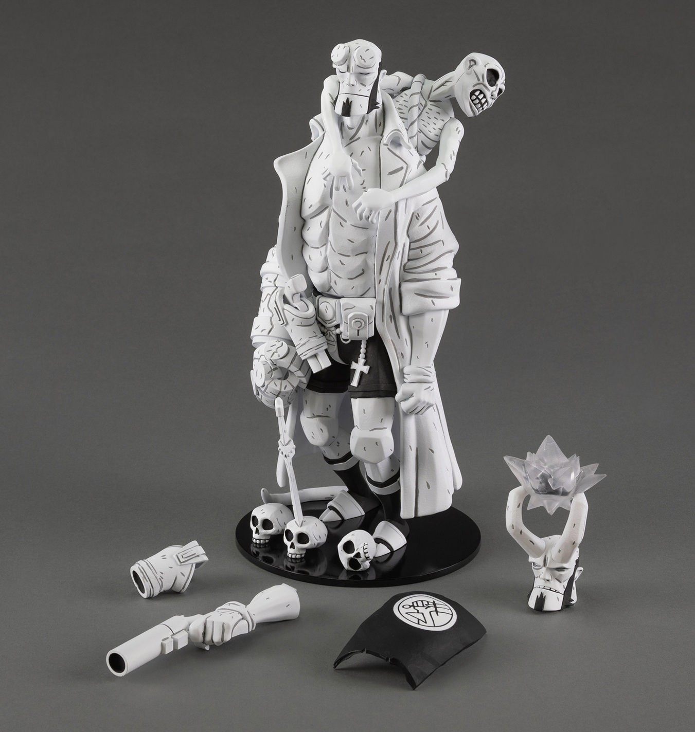 Hellboy Black & White (Previews Exclusive) Sixth Scale