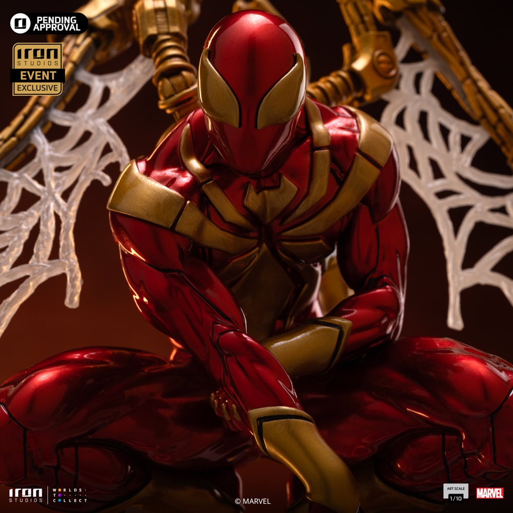 Marvel Iron Spider-Man 1:10 Scale Statue  Exclusive Edition (Prototype Shown) View 7