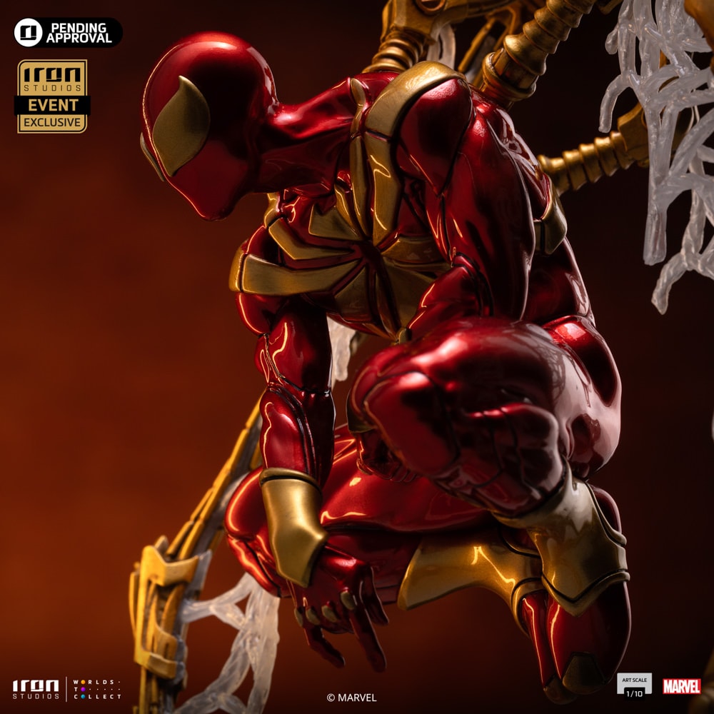 Marvel Iron Spider-Man 1:10 Scale Statue  Exclusive Edition (Prototype Shown) View 6