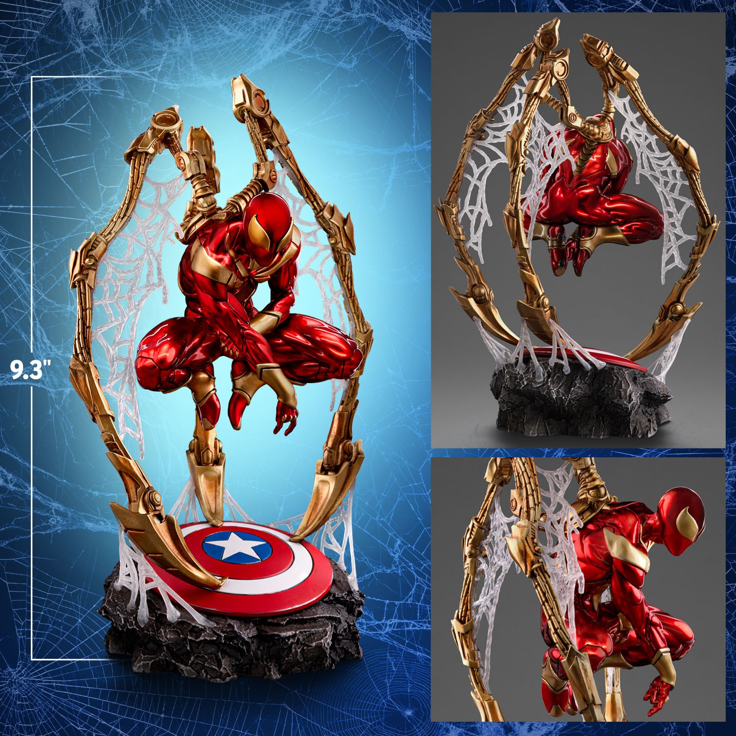 Marvel Iron Spider-Man 1:10 Scale Statue  Exclusive Edition (Prototype Shown) View 2