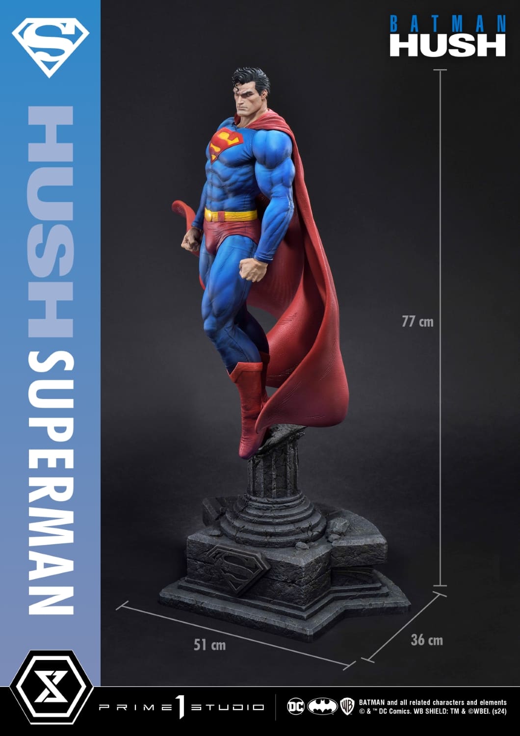 DC Comics Superman Quarter Scale Statue  (Prototype Shown) View 14