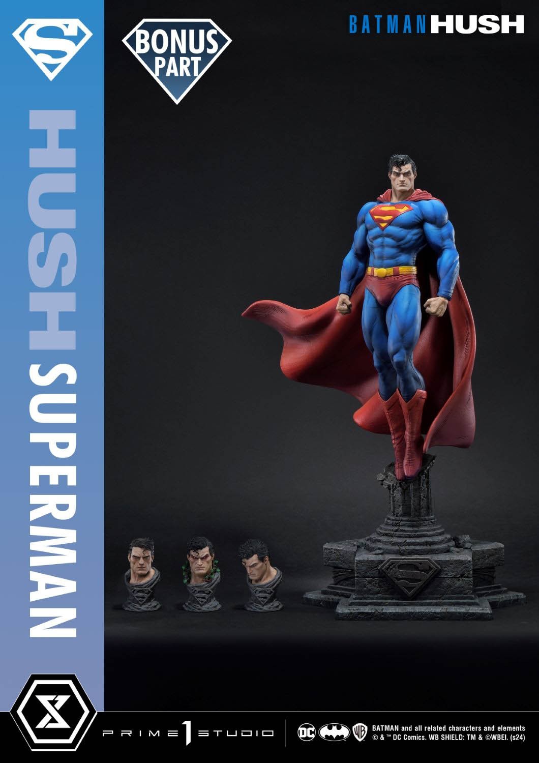DC Comics Superman (Bonus Version) Quarter Scale Statue  (Prototype Shown) View 7