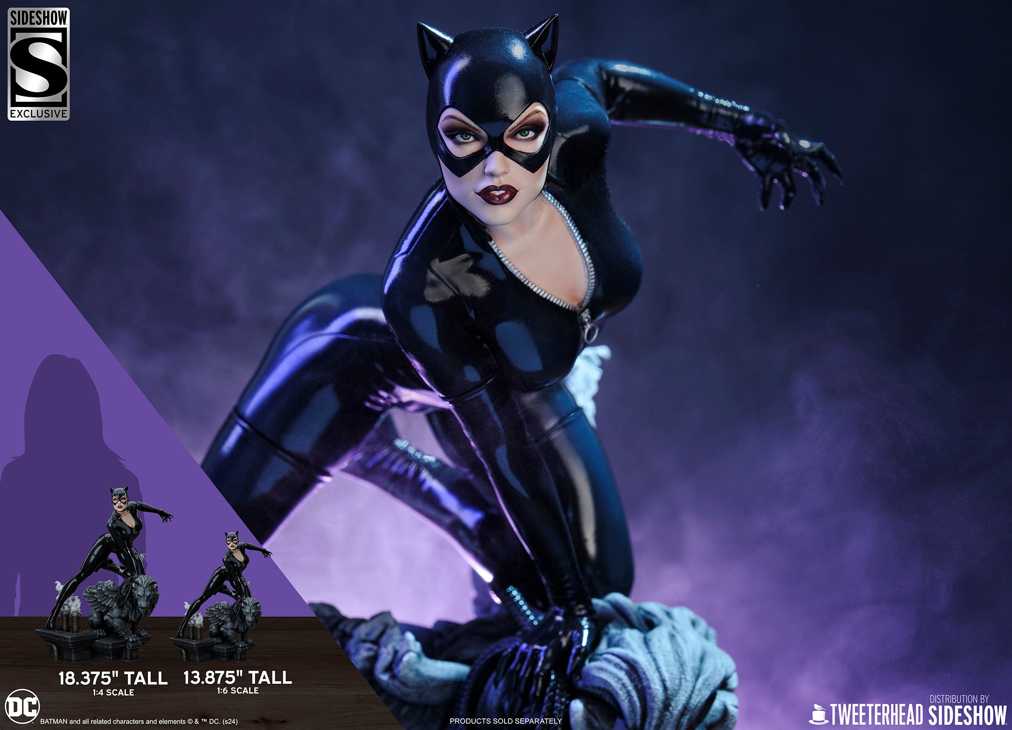 DC Comics Catwoman Quarter Scale Maquette  (Prototype Shown) View 2