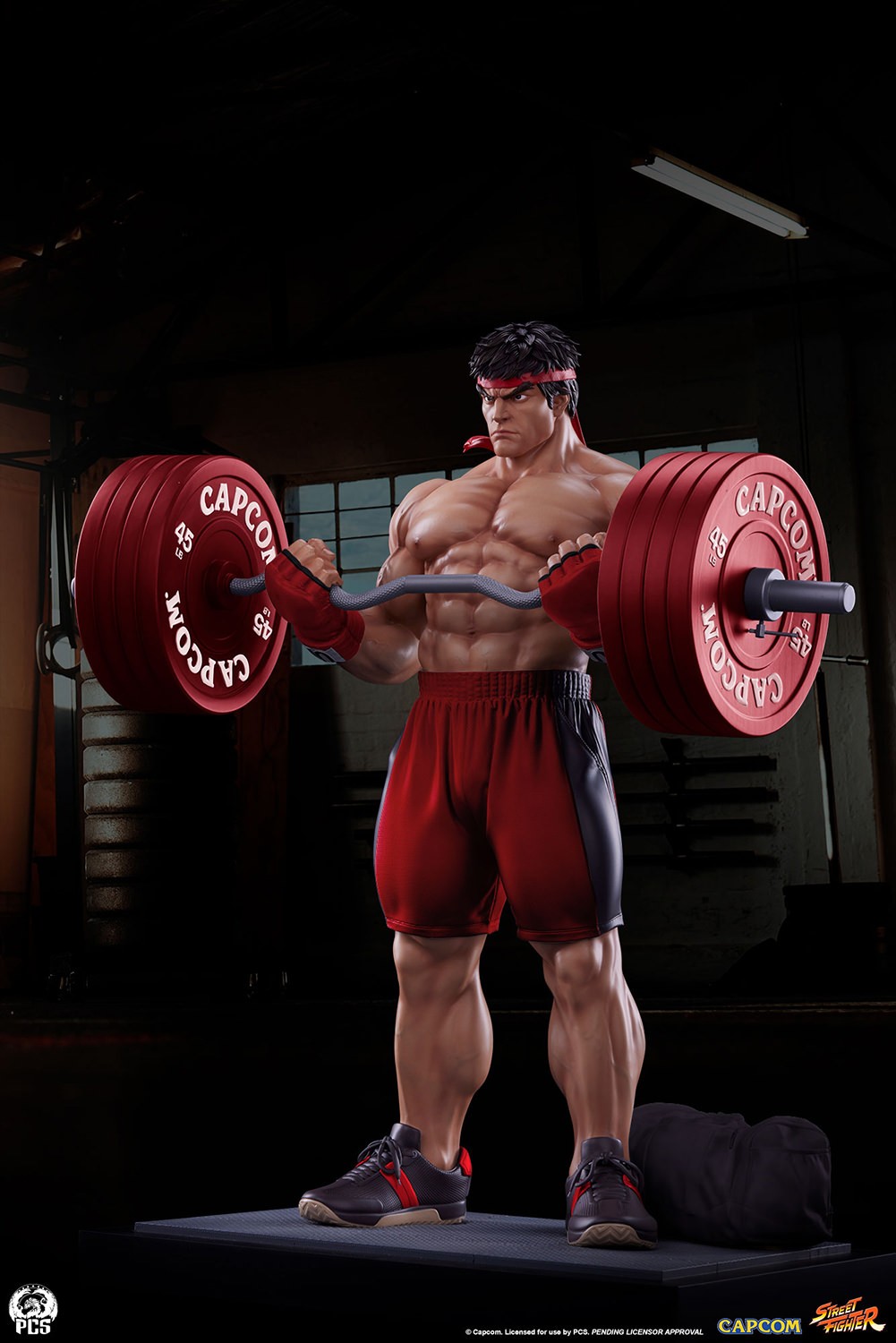 Street Fighter Ryu: Powerlifting Quarter Scale Statue  Collector Edition (Prototype Shown) View 16