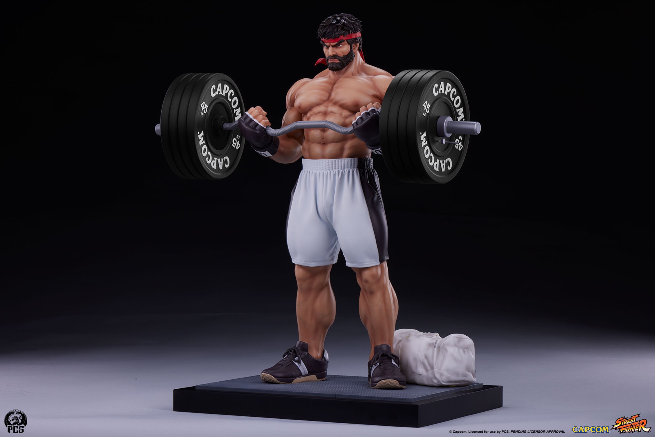 Street Fighter Ryu: Powerlifting (Battle Edition) Quarter Scale Statue  (Prototype Shown) View 8