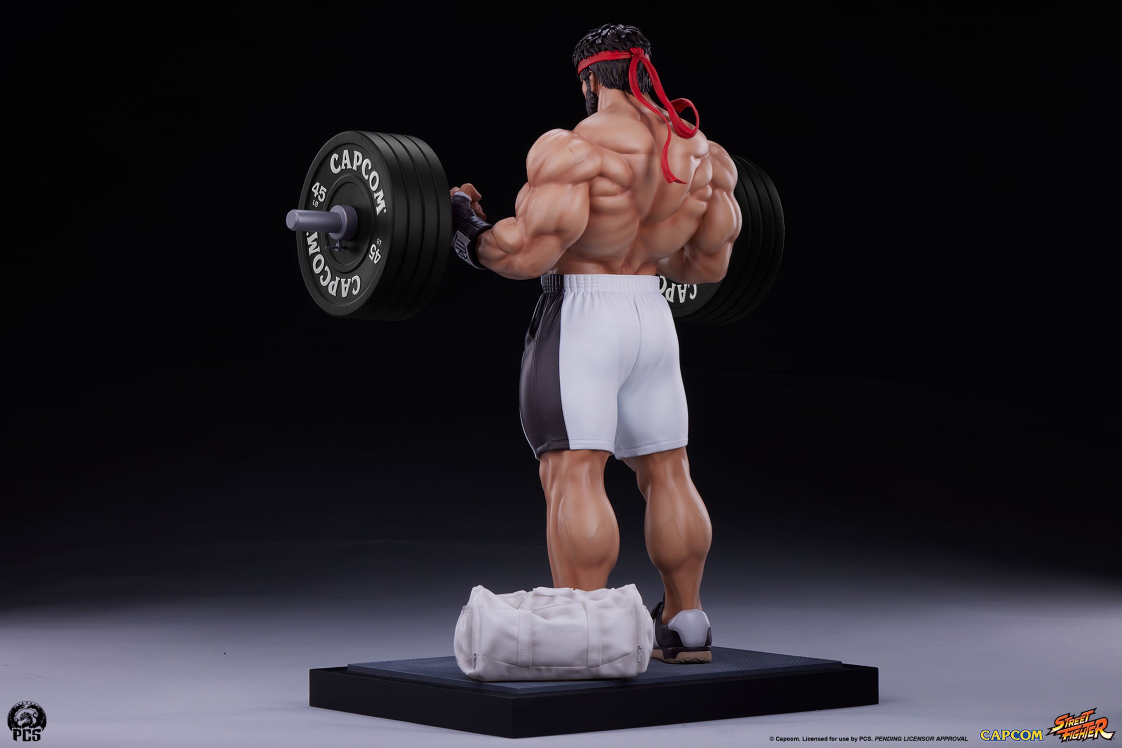 Street Fighter Ryu: Powerlifting (Battle Edition) Quarter Scale Statue  (Prototype Shown) View 9