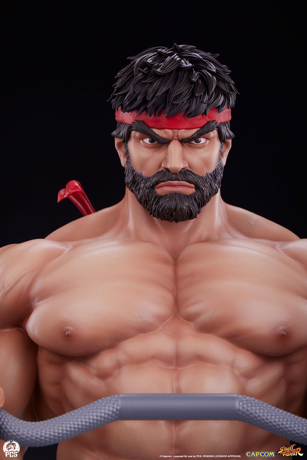 Street Fighter Ryu: Powerlifting (Battle Edition) Quarter Scale Statue  (Prototype Shown) View 12