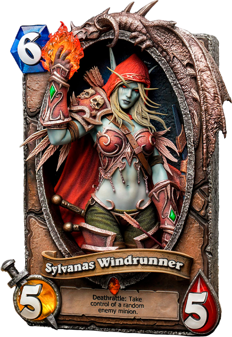 Warcraft Sylvanas Windrunner 3D Art Frame Miscellaneous Collectibles  (Prototype Shown) View 19