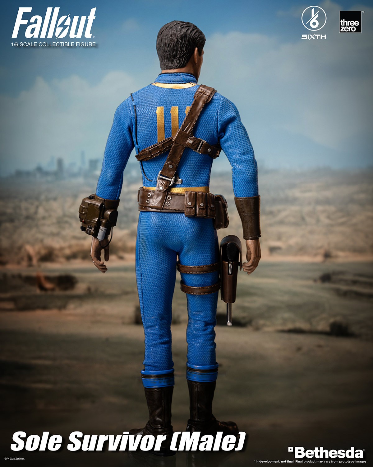 スリーゼロ　Fallout Sole Survivor （Male） Sole Survivor (Male) Sixth Scale Figure by Threezero | Sideshow