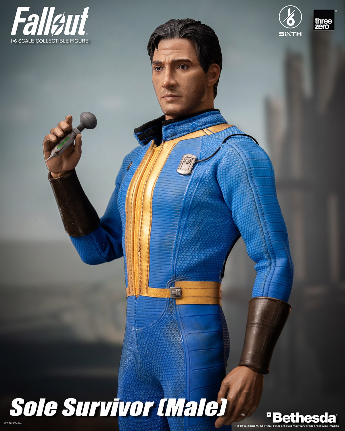 Fallout Sole Survivor (Male) Sixth Scale Figure  (Prototype Shown) View 8