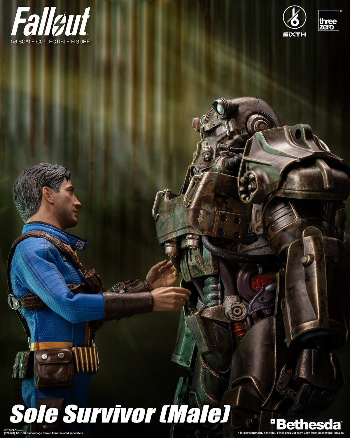 Sole Survivor (Male) Sixth Scale Figure by Threezero