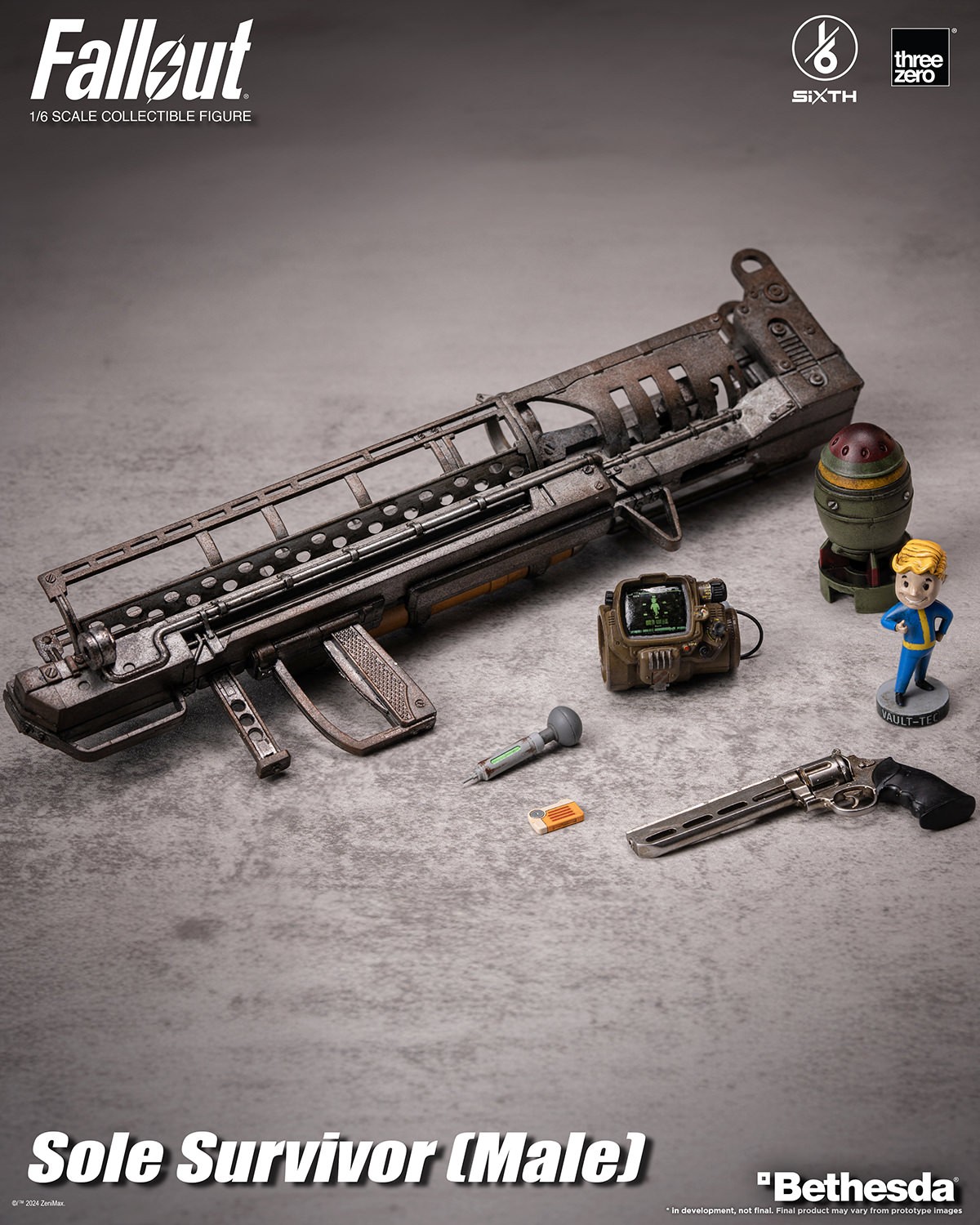 Fallout Sole Survivor (Male) Sixth Scale Figure  (Prototype Shown) View 13