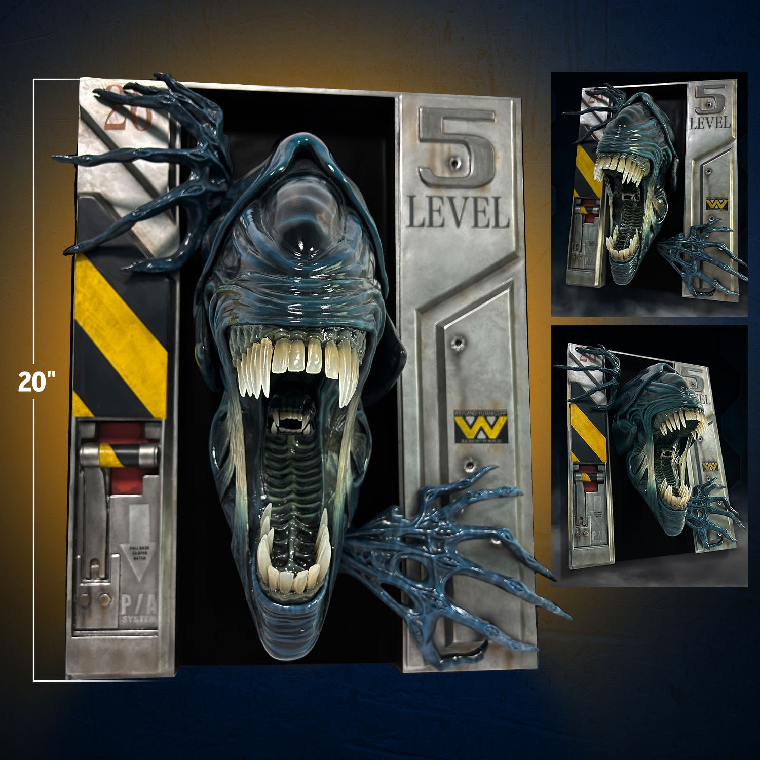Aliens Alien Queen Wall Decor  (Prototype Shown) View 2
