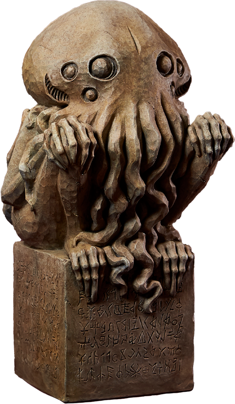 H.P. Lovecraft Cthulhu Coin Bank (Stone Color) Statues  (Prototype Shown) View 18