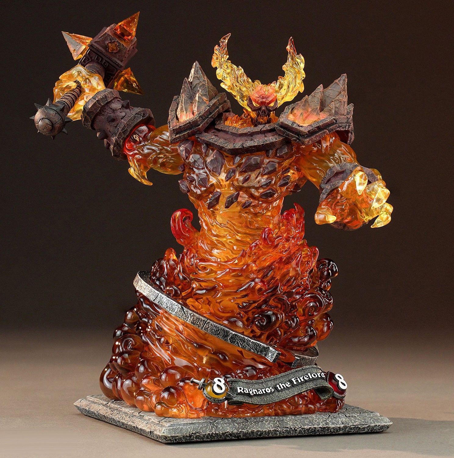 Warcraft Ragnaros the Firelord Statues  (Prototype Shown) View 1