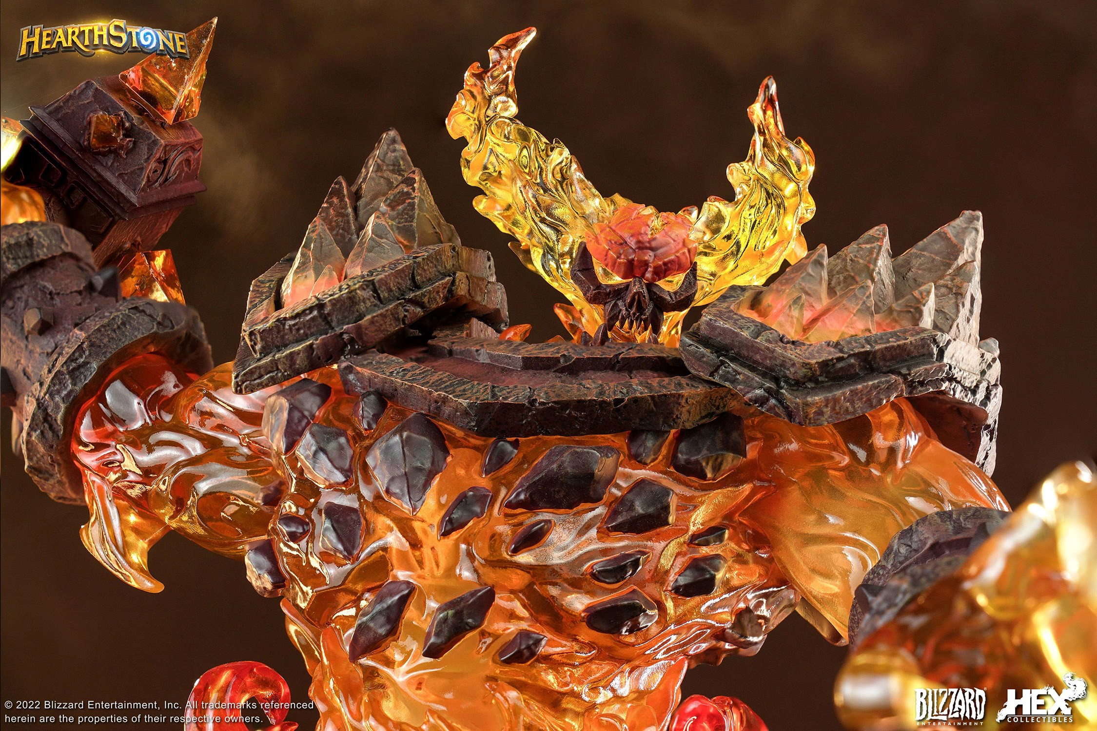 Warcraft Ragnaros the Firelord Statues  (Prototype Shown) View 3
