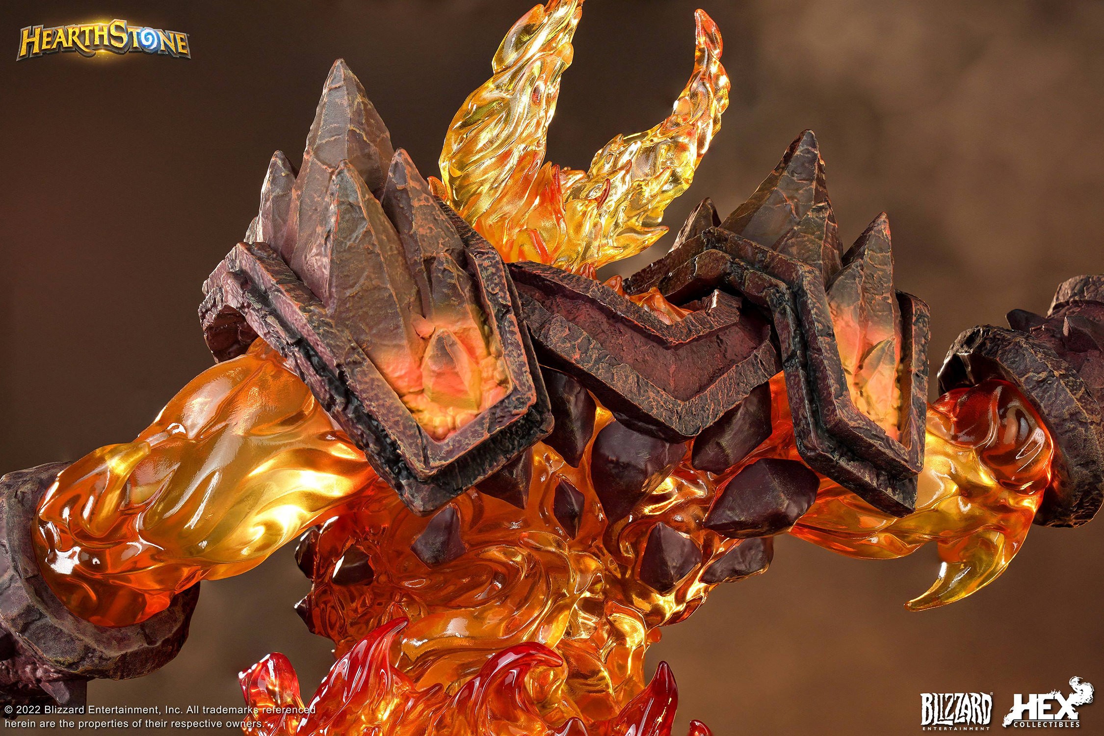Warcraft Ragnaros the Firelord Statues  (Prototype Shown) View 4