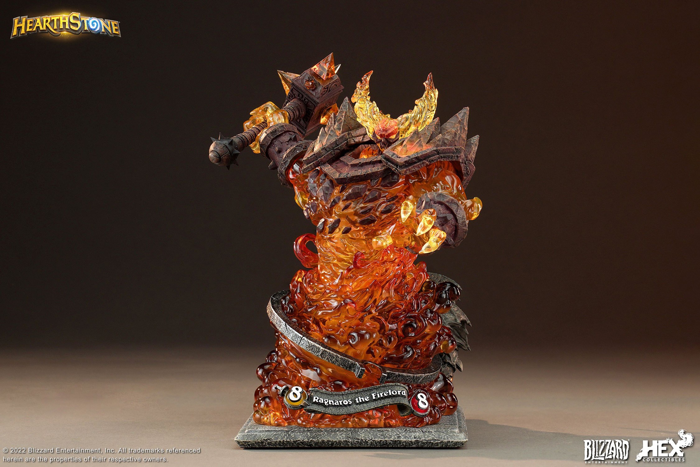 Warcraft Ragnaros the Firelord Statues  (Prototype Shown) View 14