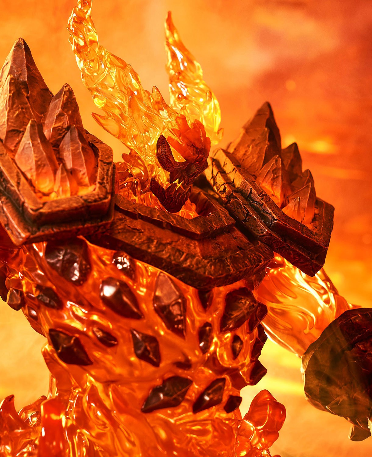 Warcraft Ragnaros the Firelord Statues  (Prototype Shown) View 4