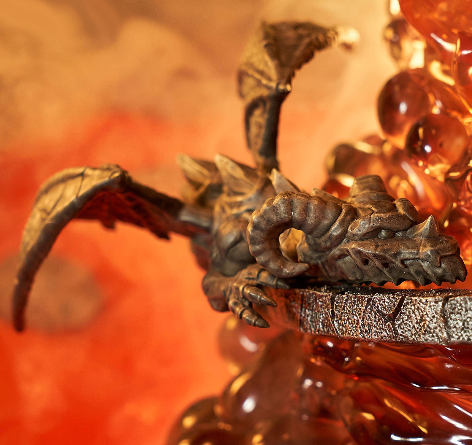 Warcraft Ragnaros the Firelord Statues  (Prototype Shown) View 5