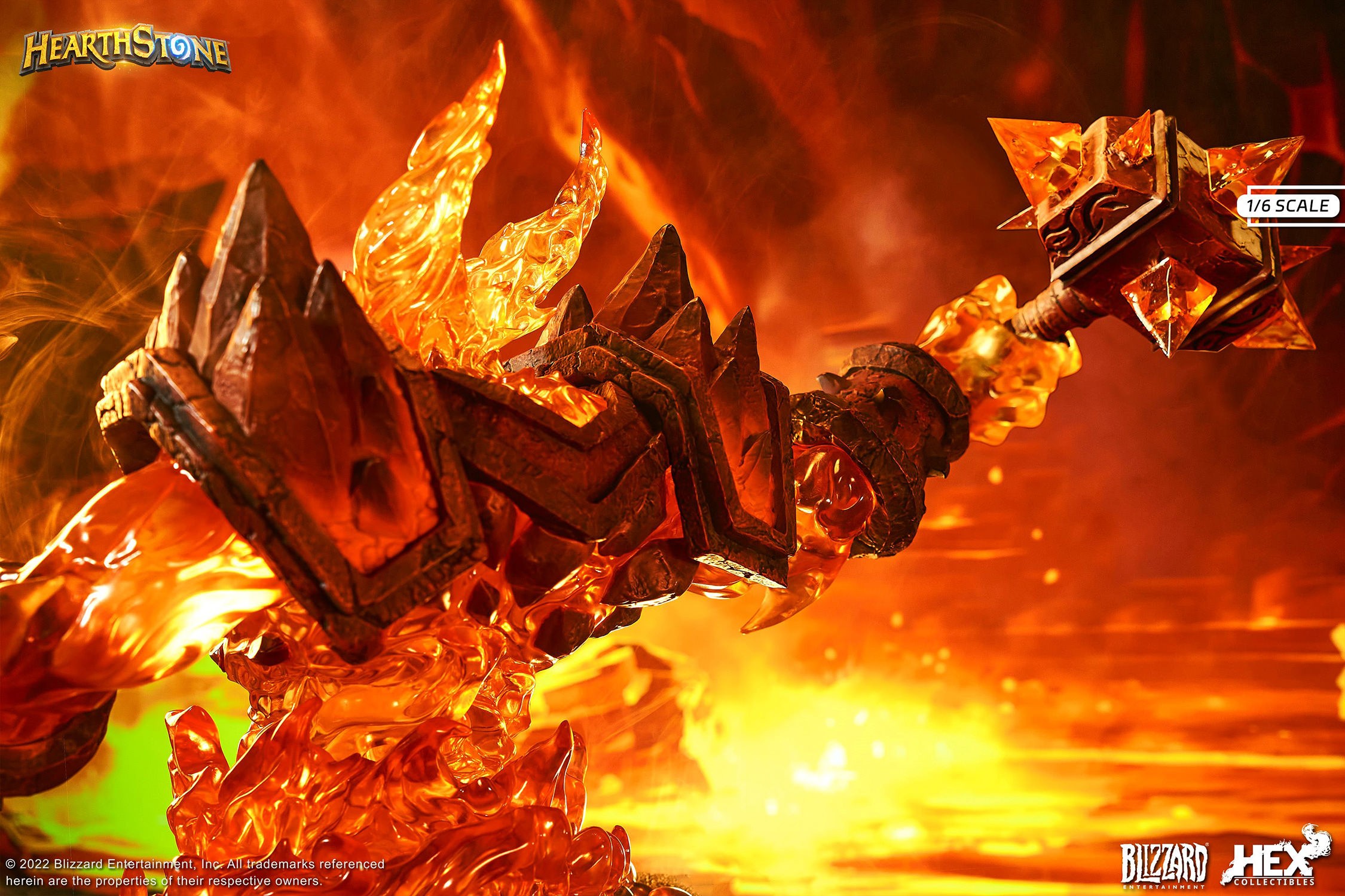 Warcraft Ragnaros the Firelord Statues  (Prototype Shown) View 9