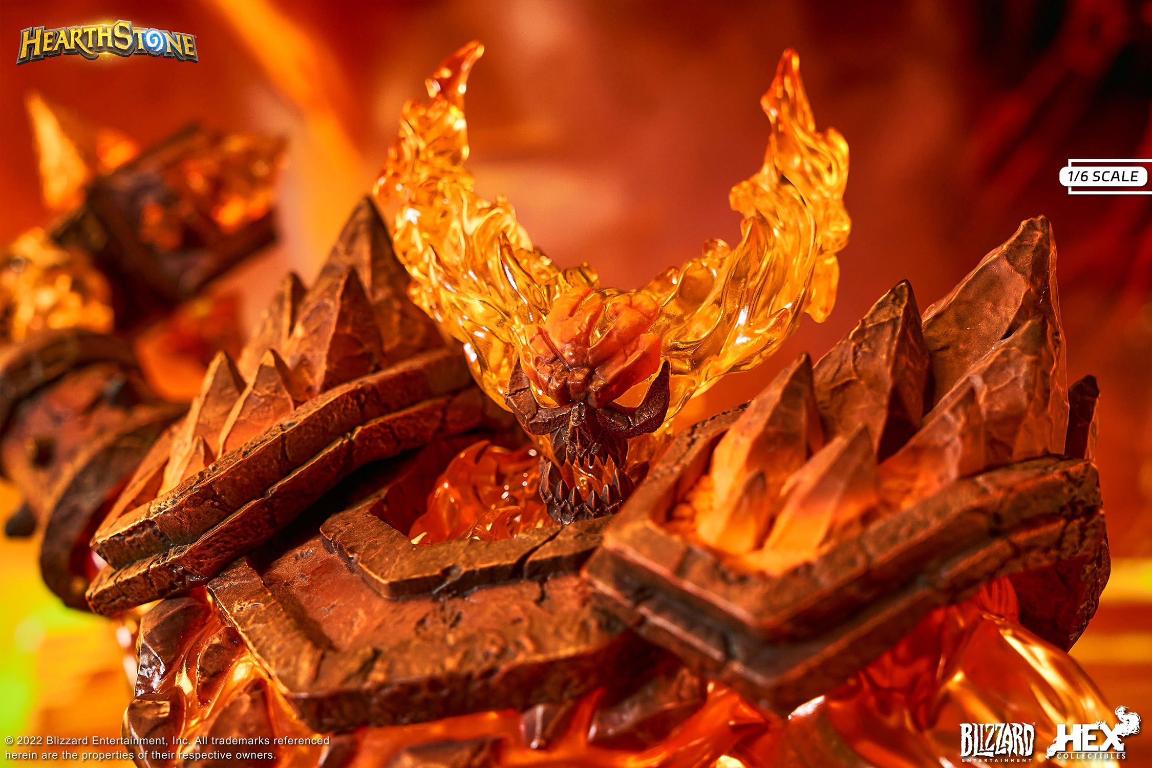Warcraft Ragnaros the Firelord Statues  (Prototype Shown) View 11