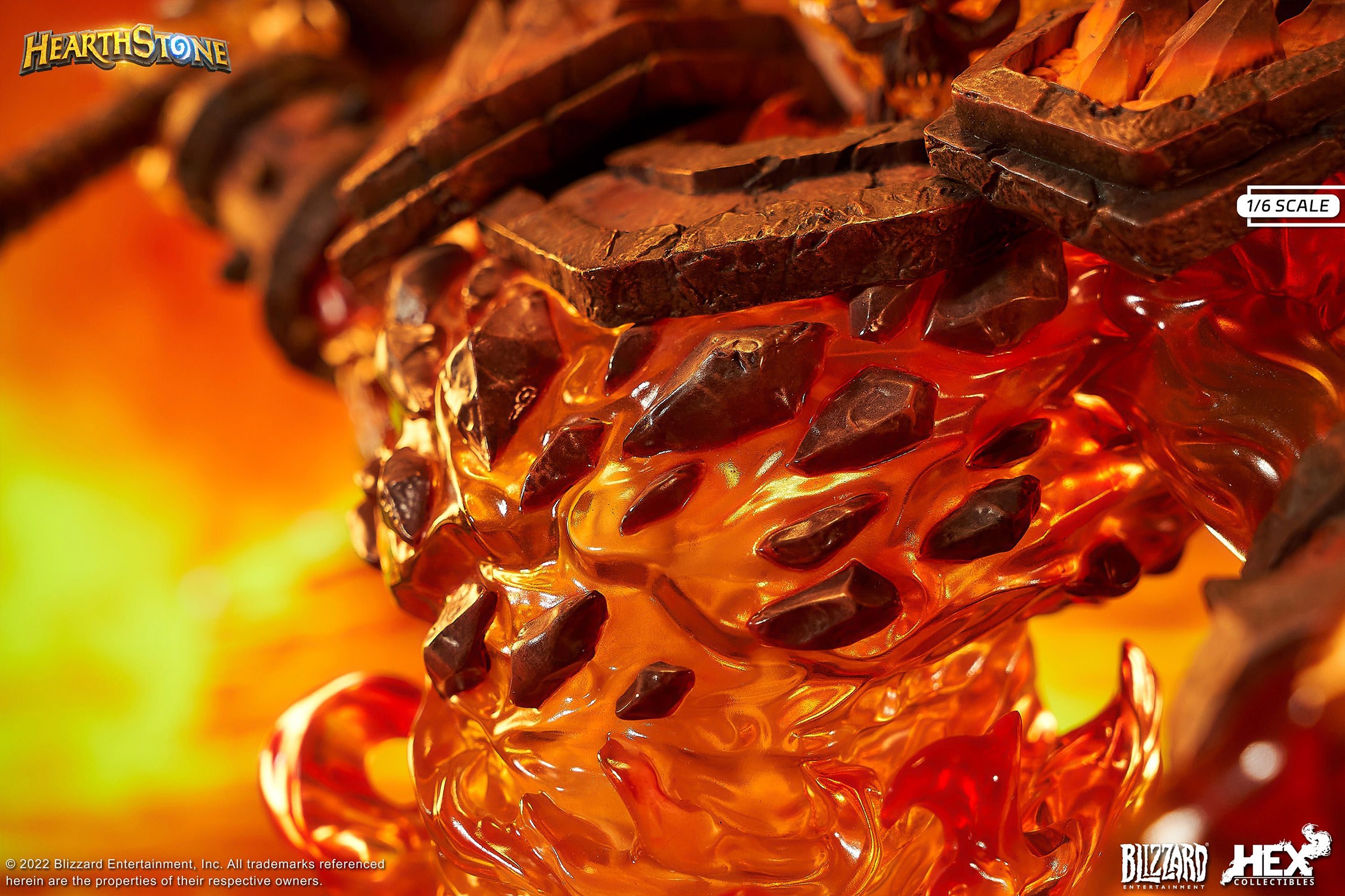 Warcraft Ragnaros the Firelord Statues  (Prototype Shown) View 12