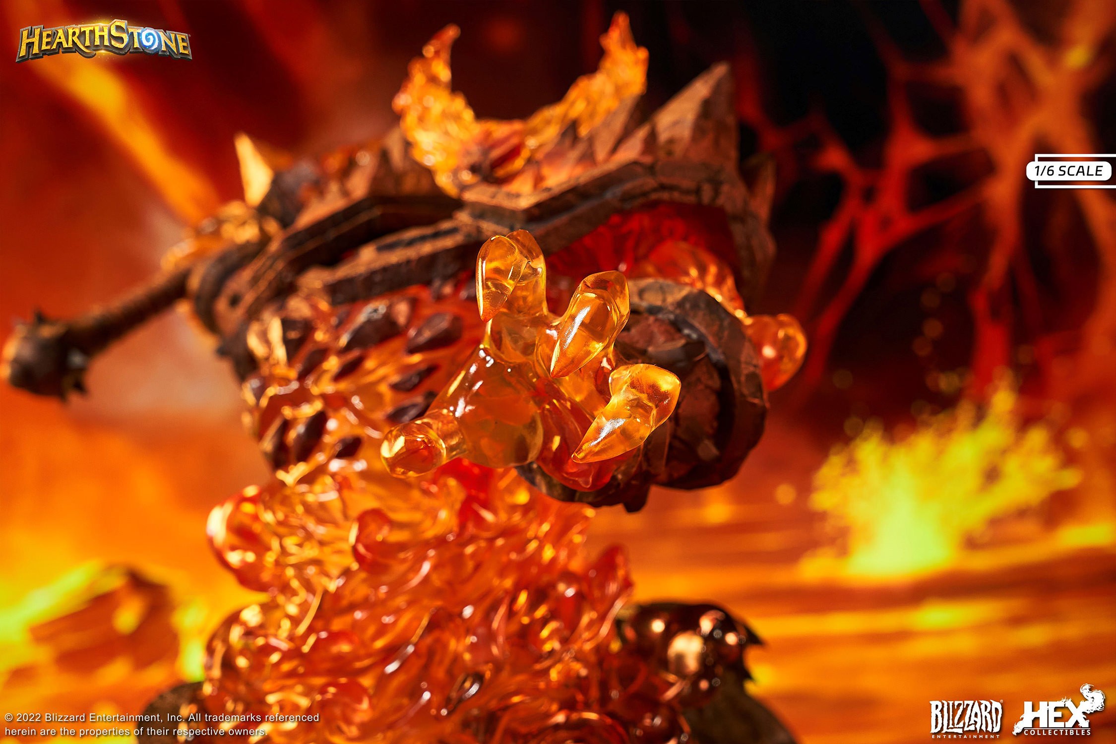 Warcraft Ragnaros the Firelord Statues  (Prototype Shown) View 13
