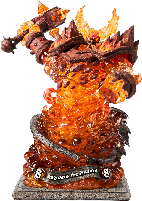 Warcraft Ragnaros the Firelord Statues  (Prototype Shown) View 18