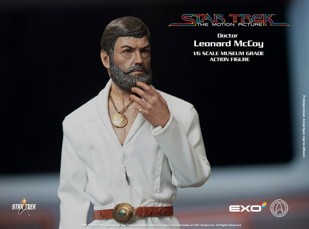 Star Trek Dr. Leonard "Bones" McCoy Sixth Scale Figure  (Prototype Shown) View 6