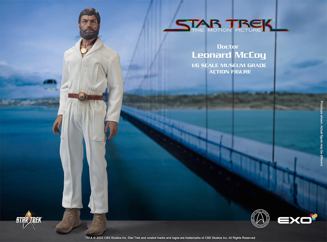 Star Trek Dr. Leonard "Bones" McCoy Sixth Scale Figure  (Prototype Shown) View 8
