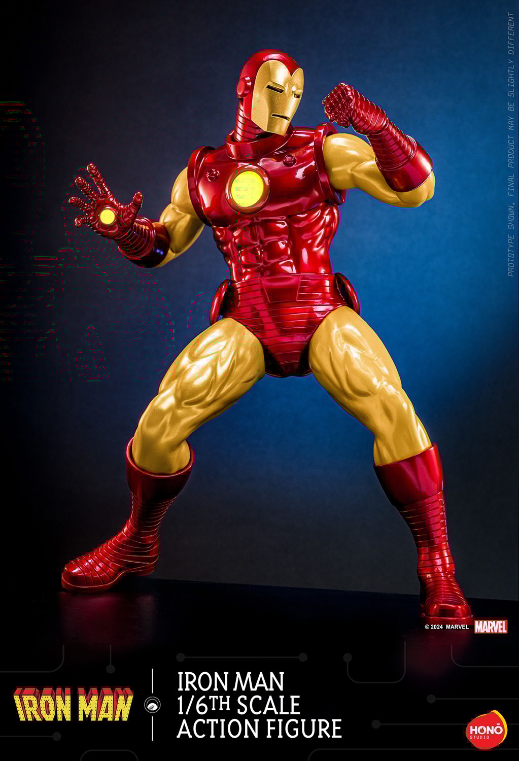 Vintage iron man action figure store