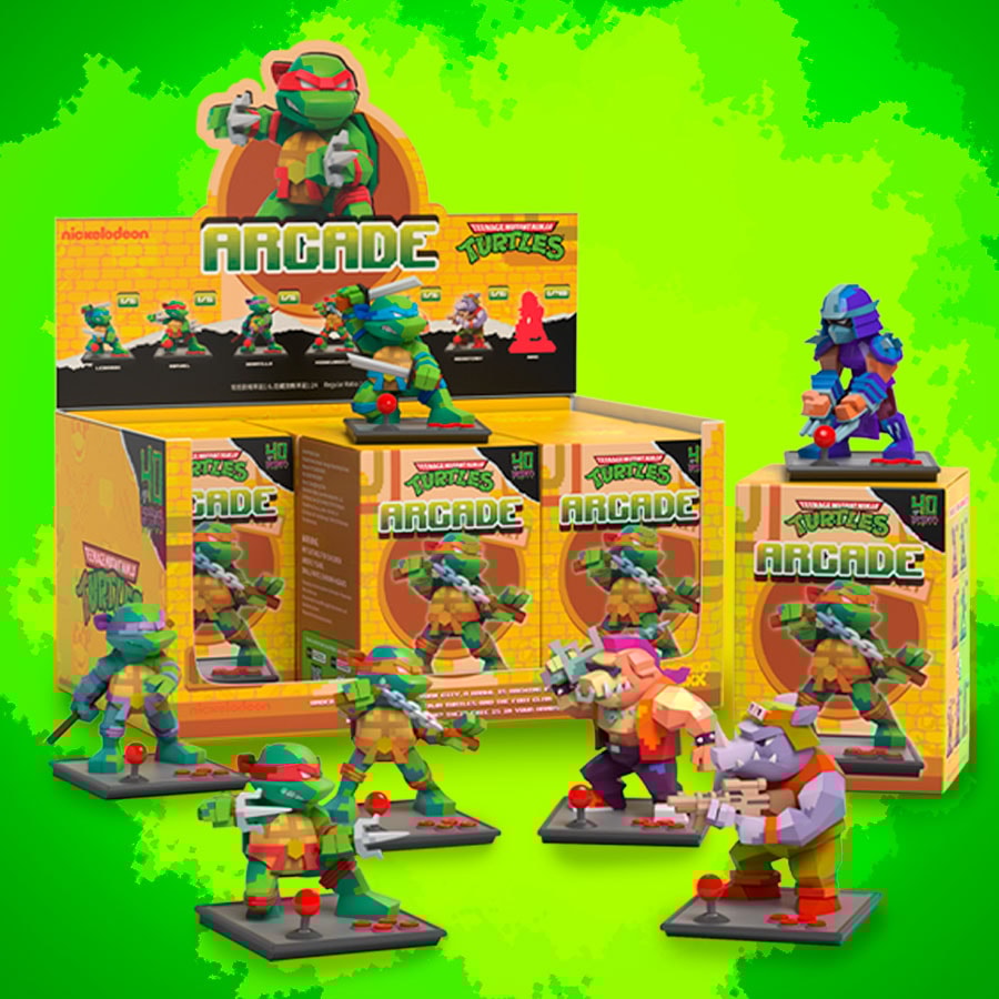 Arcade: TMNT Blind Box Set by Mighty Jaxx | Sideshow Arcade: TMNT Blind Box Set by Mighty Jaxx | Sideshow