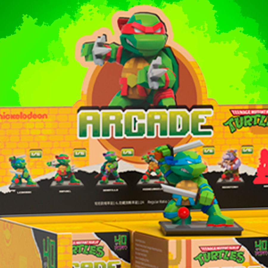 Arcade: TMNT Blind Box Set by Mighty Jaxx | Sideshow