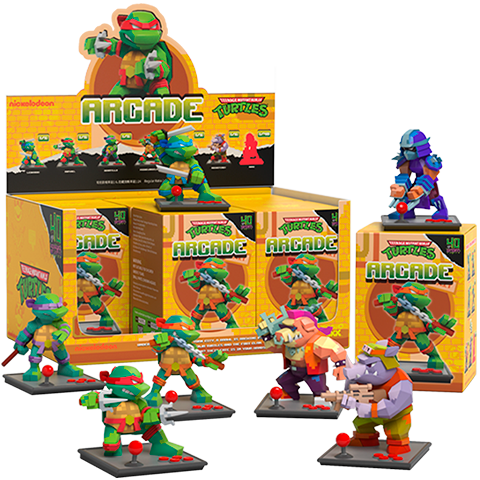 Arcade: TMNT Blind Box Set by Mighty Jaxx | Sideshow