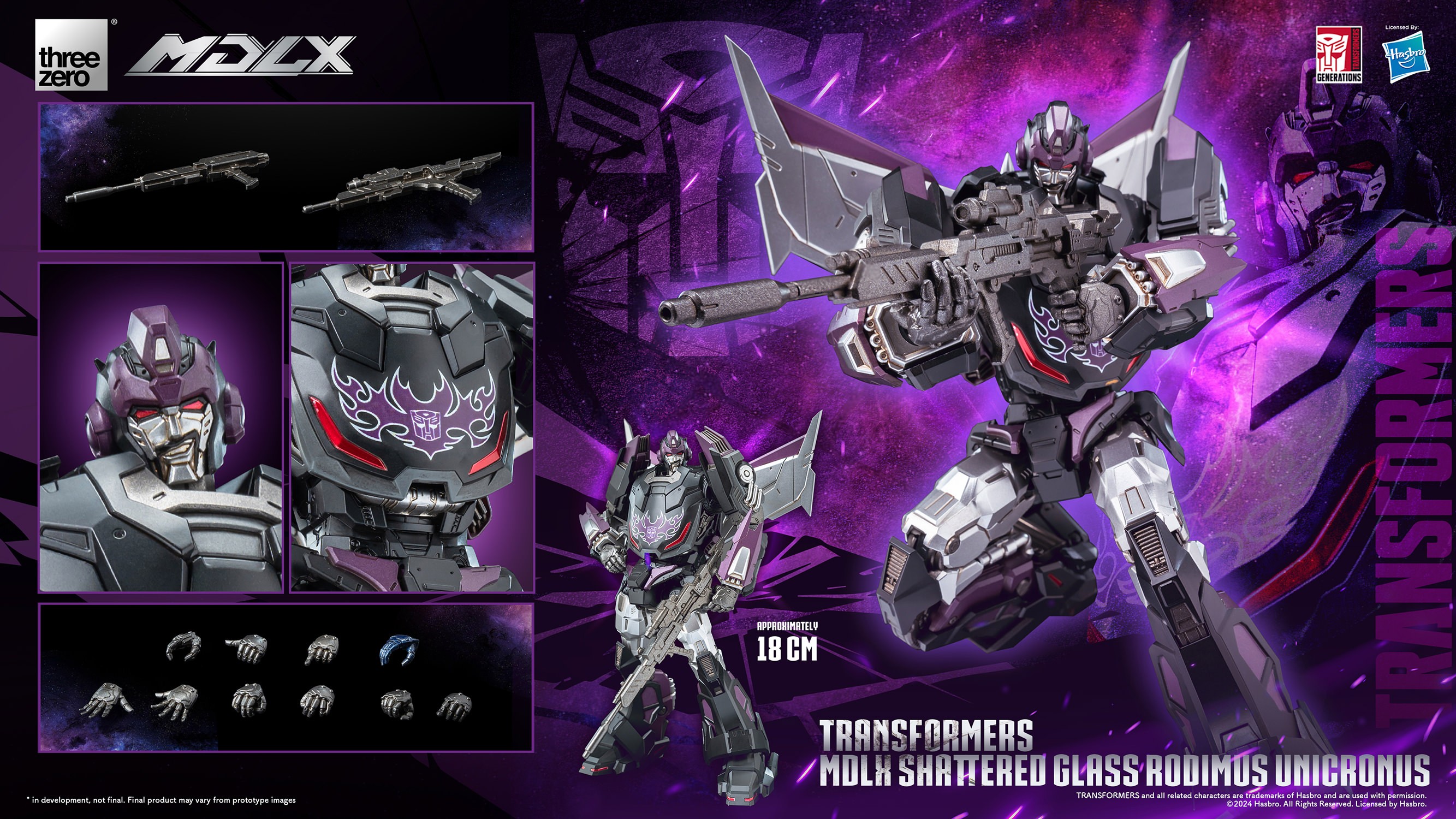 Rodimus Unicronus MDLX Action Figure by threezero | Sideshow Rodimus Unicronus MDLX Action Figure by threezero | Sideshow