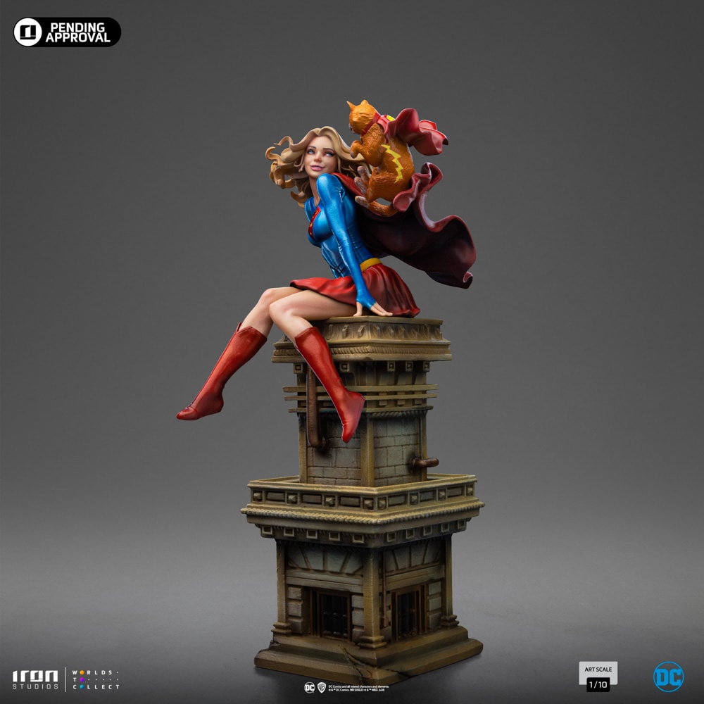 選ぶなら Supergirl Series Studios Iron by Statue Scale Art 1:10 #8 アメコミ