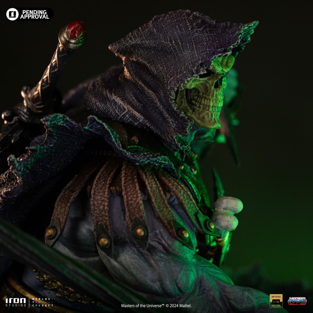 Skeletor Unleashed Deluxe 1:10 Art Scale Statue by Iron