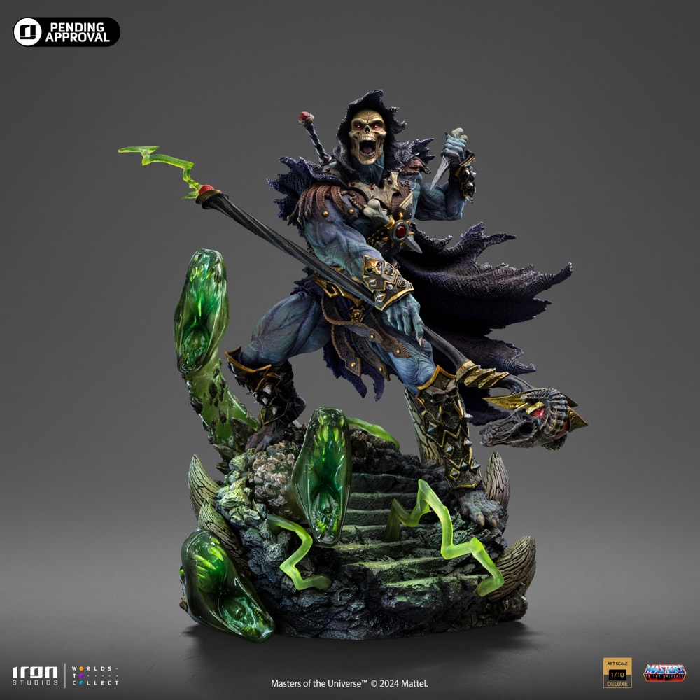 多様な Skeletor Iron by Statue Scale Art 1:10 Deluxe Unleashed その他