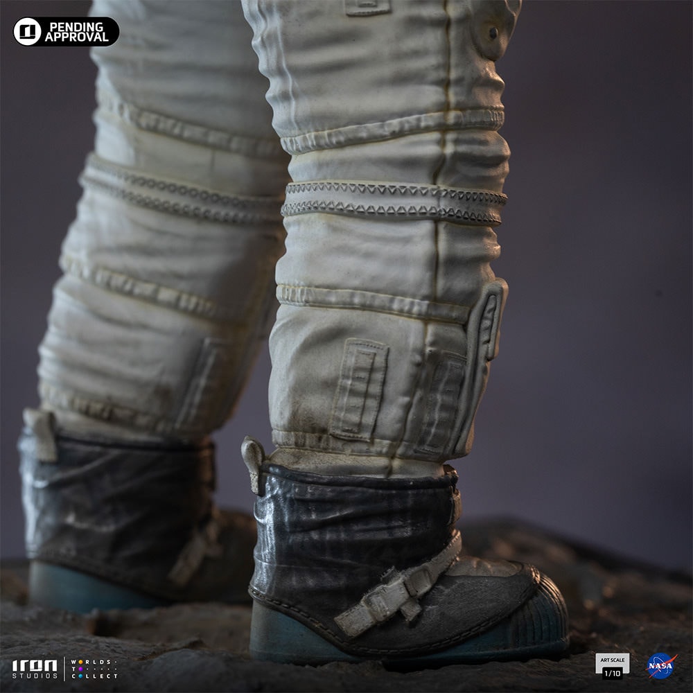 NASA Apollo 11 Astronaut 1:10 Scale Statue  (Prototype Shown) View 12