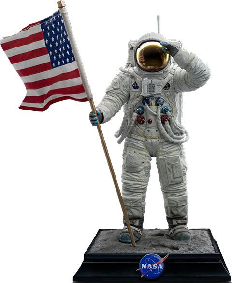 Apollo 11 Astronaut 1:10 Art Scale Statue by Iron Studios