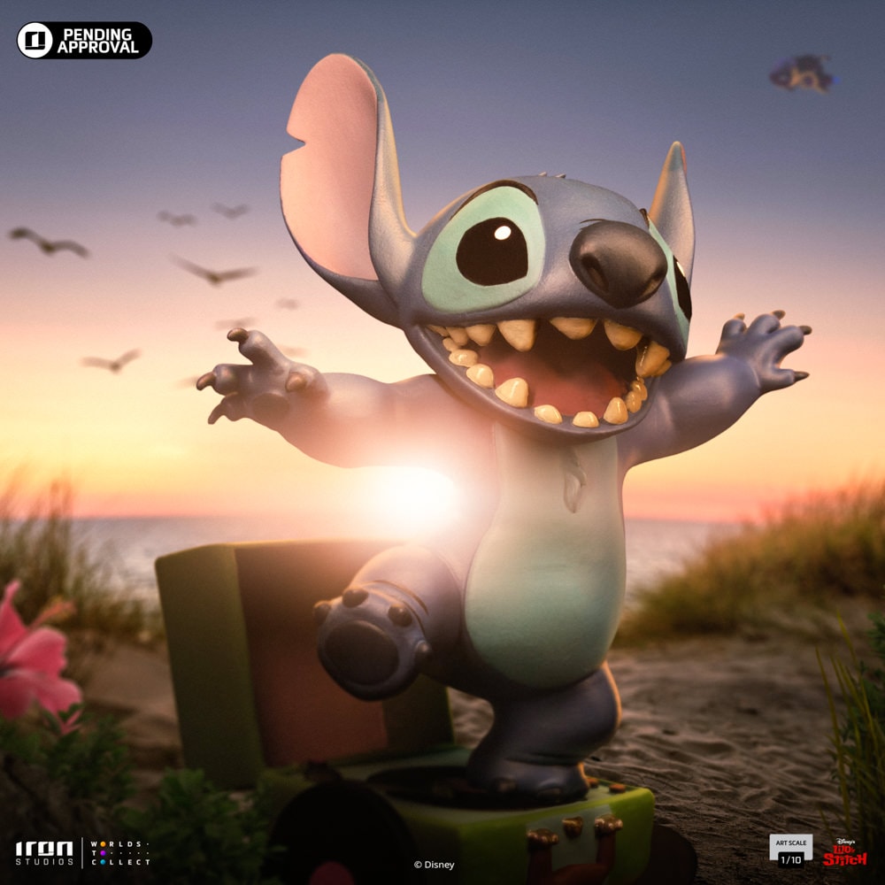 ⭐︎stitch⭐︎ Stitch 1:10 Scale Statue by Iron Studios | Sideshow Collectibles